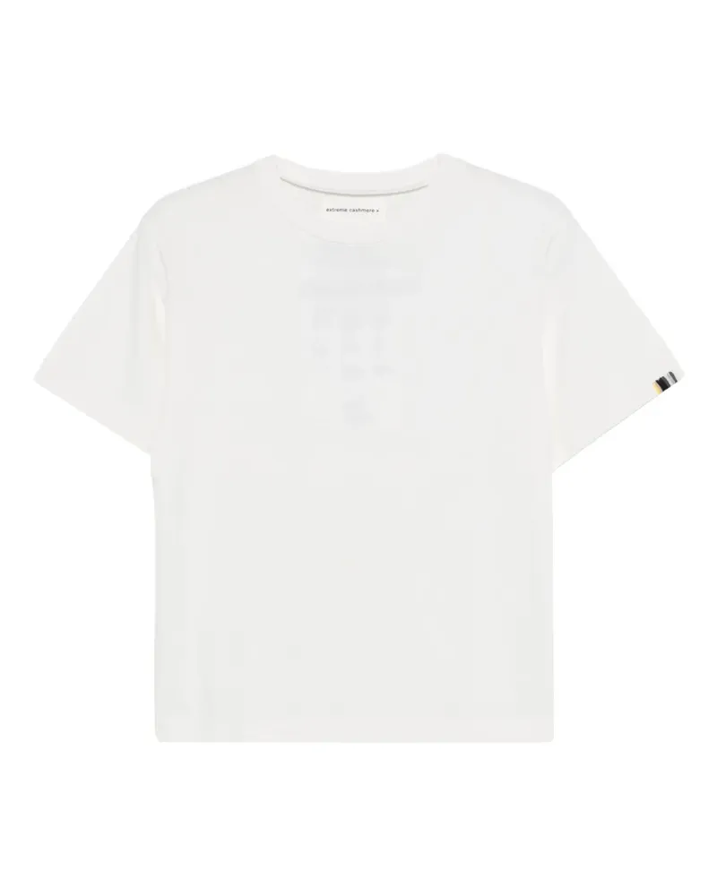 extreme cashmere Cuba T-shirt - Weiß Weiß