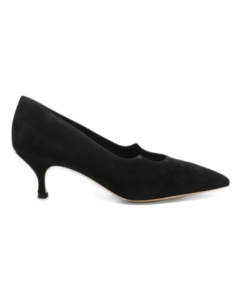 Casadei Pumps mit spitzer Kappe - Schwarz Schwarz