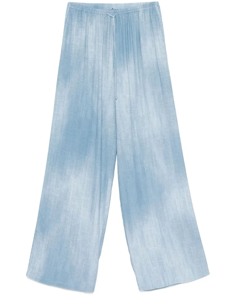 Ermanno Scervino Twill-Hose - Blau Blau
