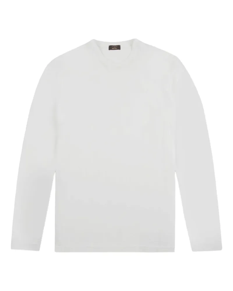 Slowear Klassisches Langarmshirt - Weiß Weiß