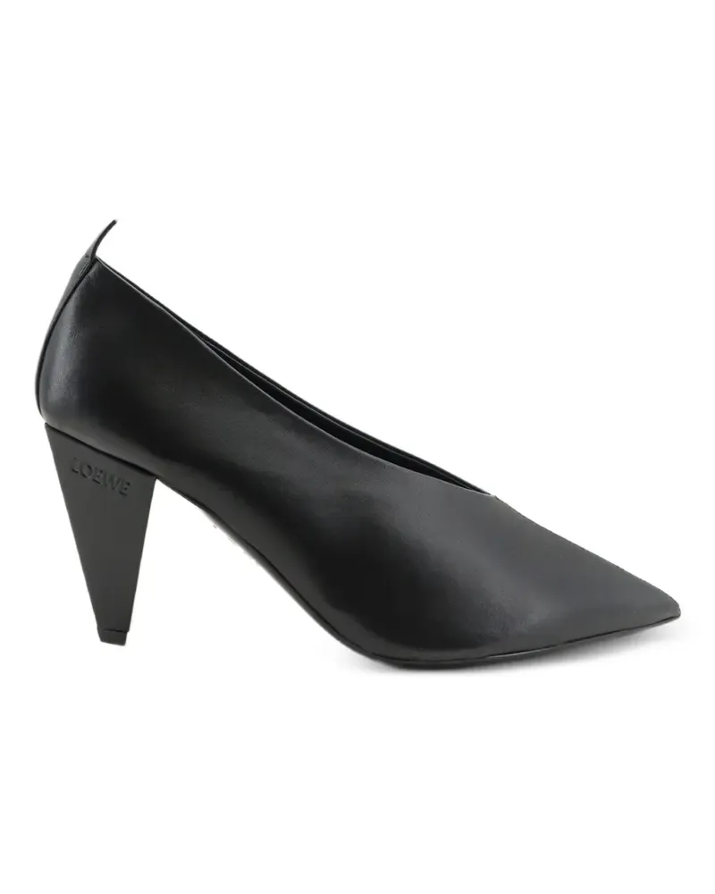 Loewe Origami Cubic Pumps - Schwarz Schwarz