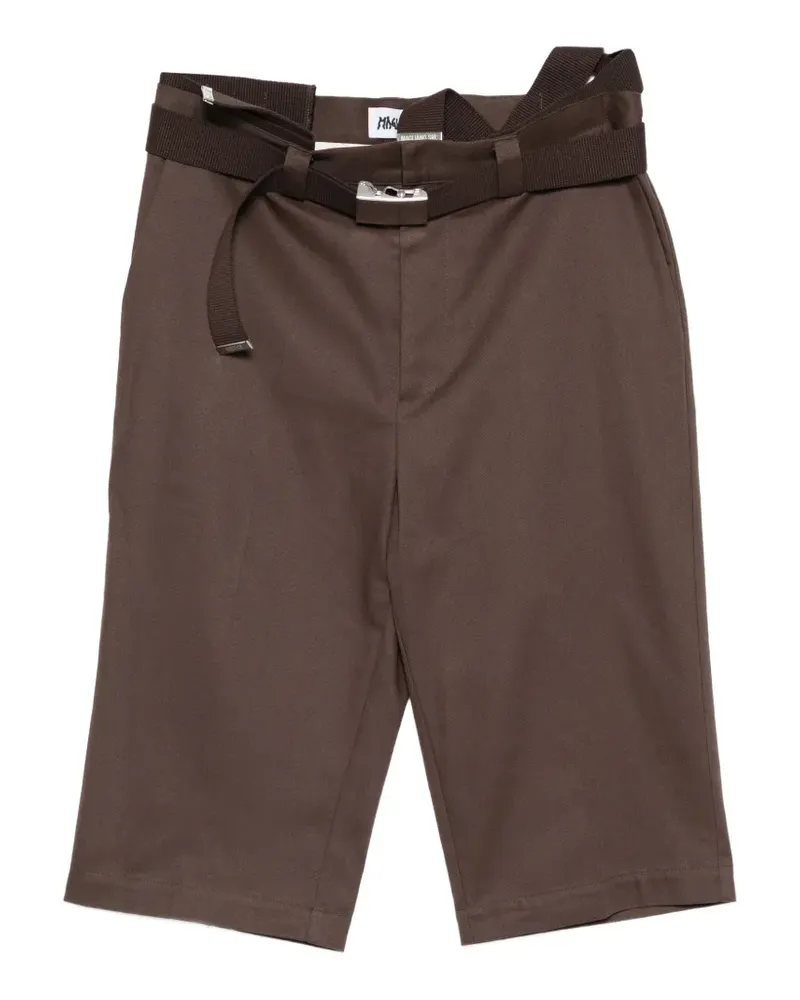 Magliano belted tailored shorts - Braun Braun