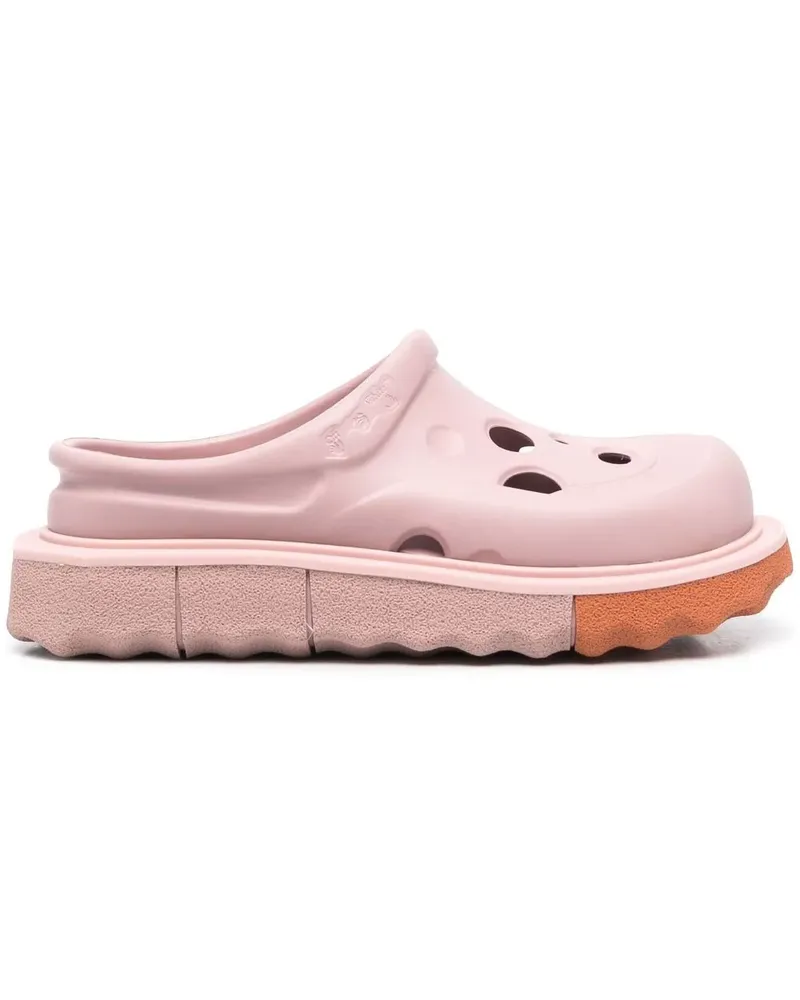 OFF-WHITE Sponge Clogs - Rosa Rosa
