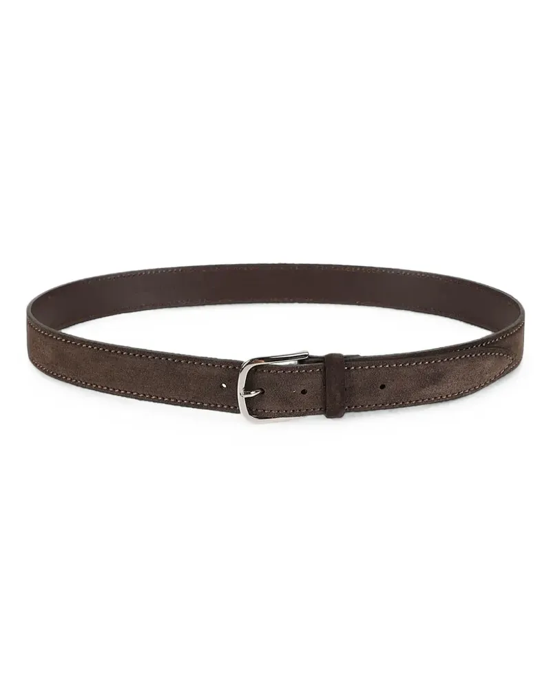 Orciani Gürtel mit Wildleder-Finish - Braun Braun