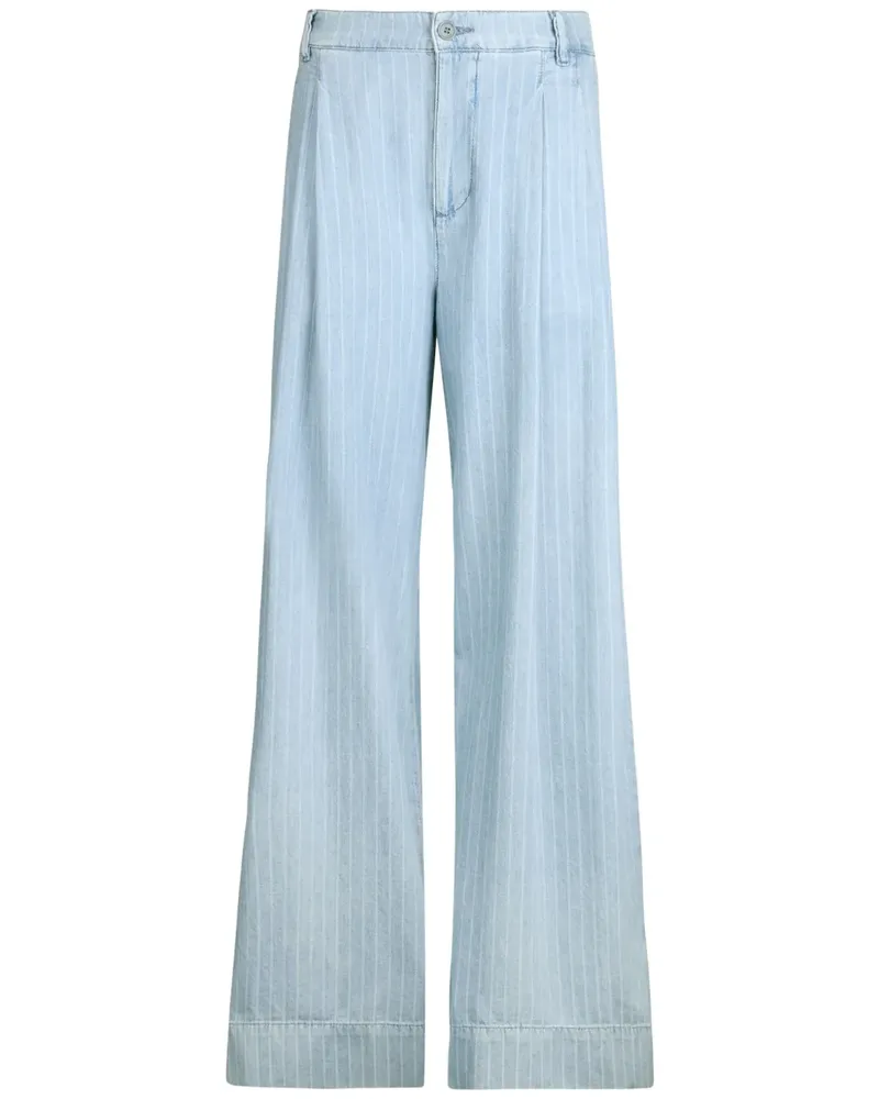 Liu Jo Jeans mit Nadelstreifen - Blau Blau
