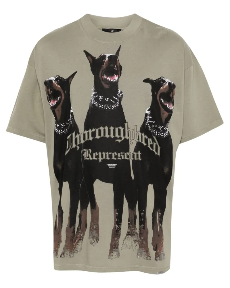 REPRESENT Thoroughbred T-Shirt - Grün Grün