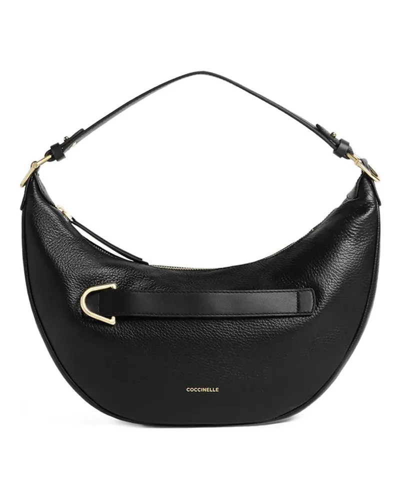 Coccinelle medium Paki crescent shoulder bag - Schwarz Schwarz