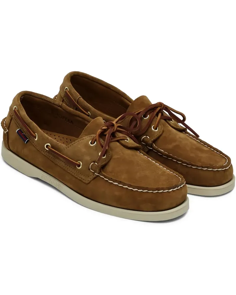 Sebago Portland Artisan Segelschuhe - Braun Braun
