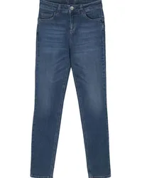 Liu Jo Halbhohe Skinny-Jeans Blau