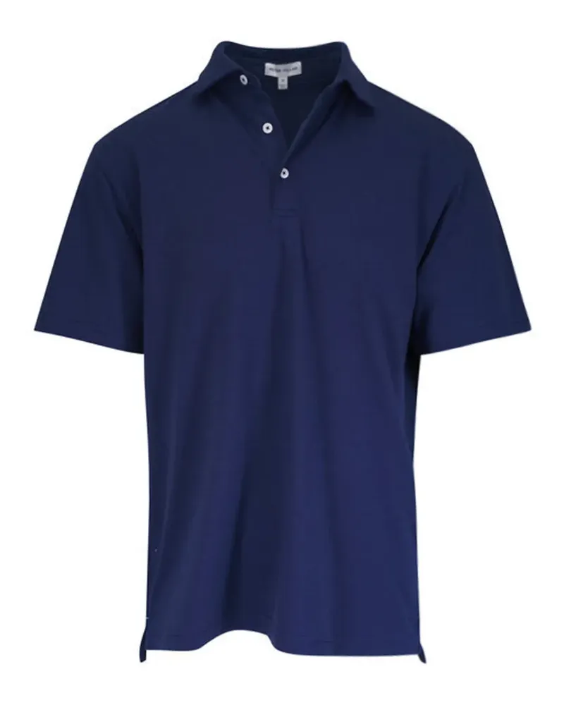 Peter Millar Ryles Crown Flex knit polo shirt - Blau Blau