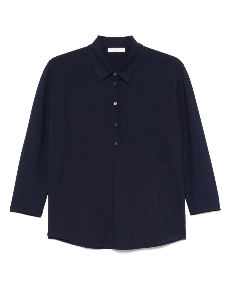 Zanone Bluse aus Baumwolle - Blau Blau