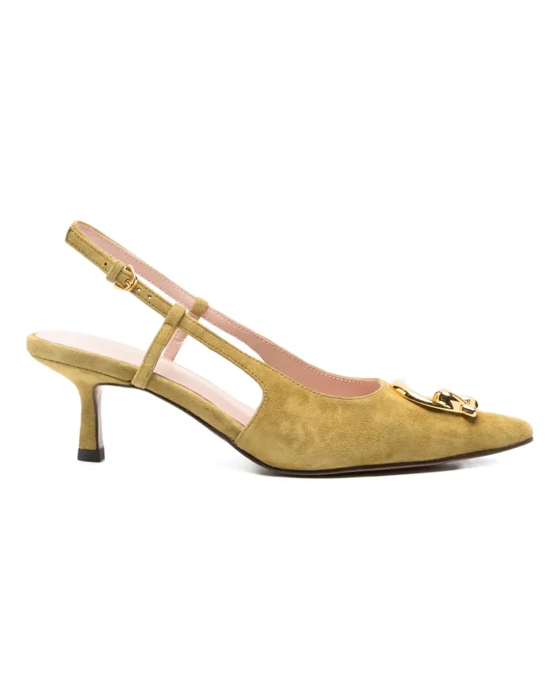 Coccinelle Pumps mit spitzer Kappe - Grün Grün