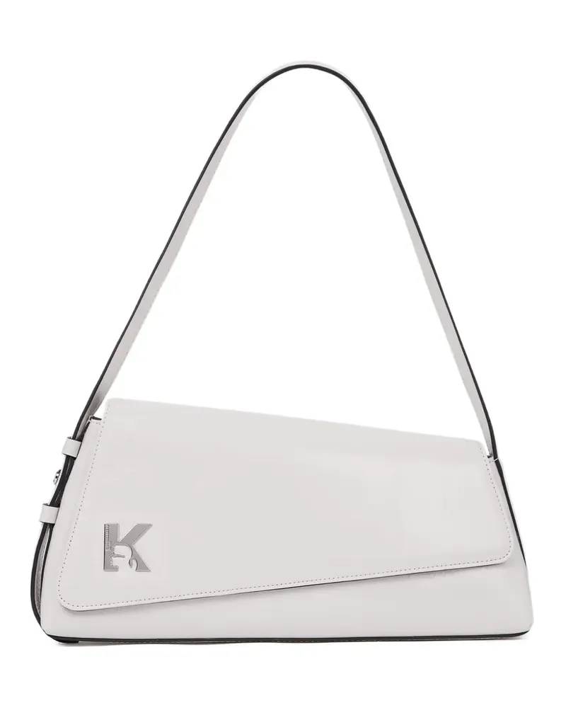 Karl Lagerfeld Geo Schultertasche - Weiß Weiß