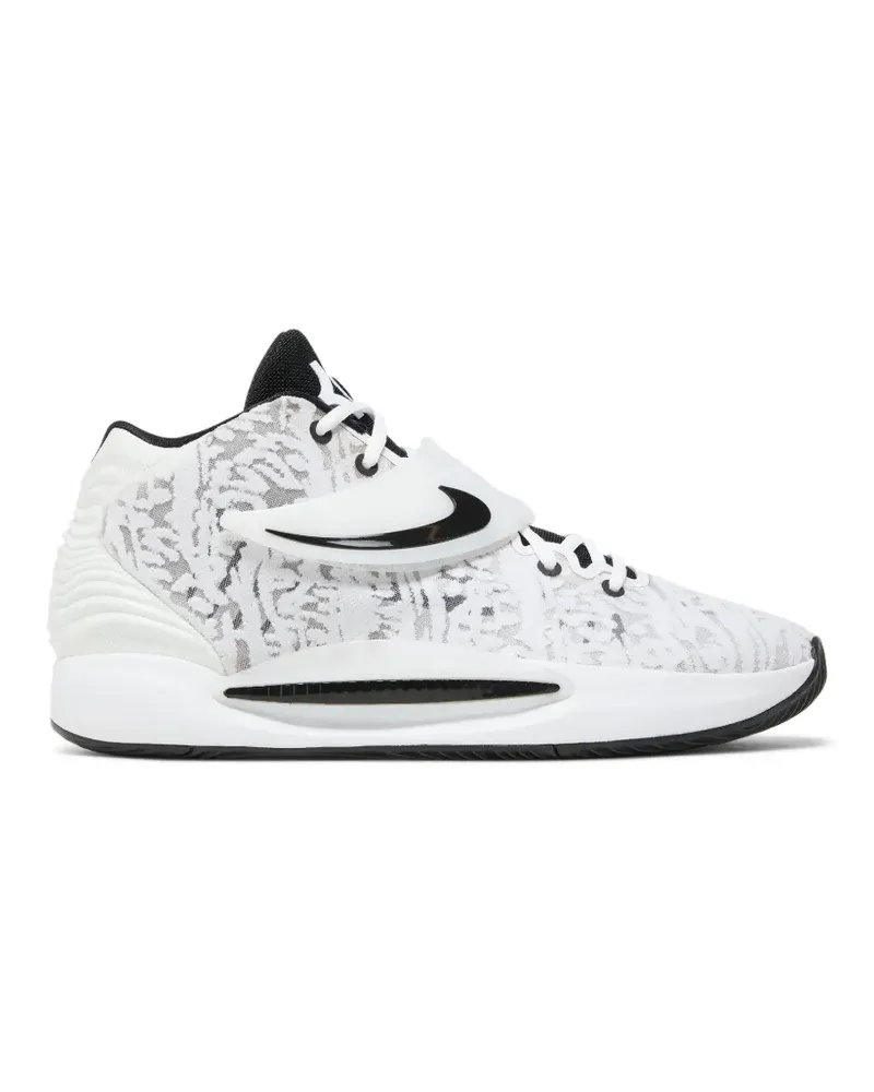Nike KD 14 TB Sneakers mit Schnürung - Weiß Weiß
