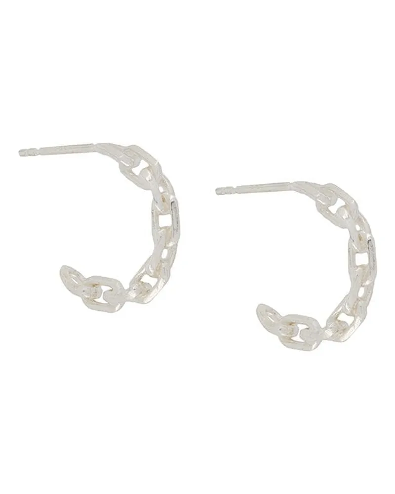Wouters & Hendrix Creolen mit Ketten Silber