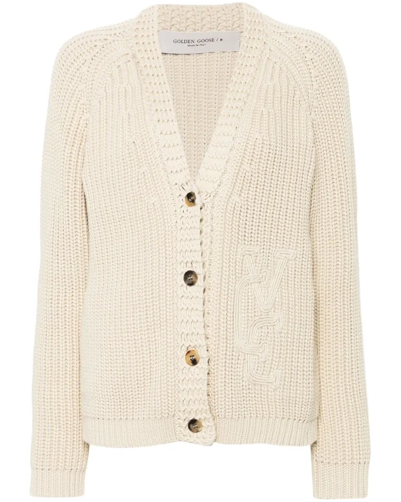 Golden Goose Melody Cardigan - Nude Nude