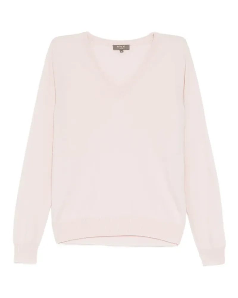 N.Peal Phoebe Pullover - Rosa Rosa