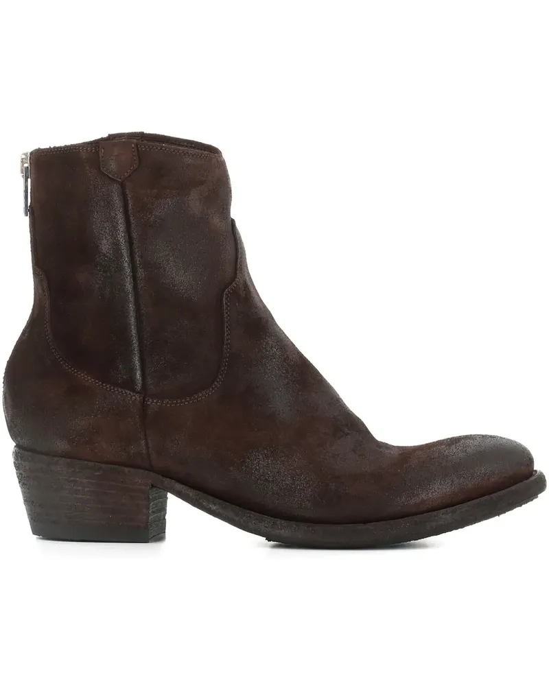 Pantanetti suede ankle boots - Braun Braun