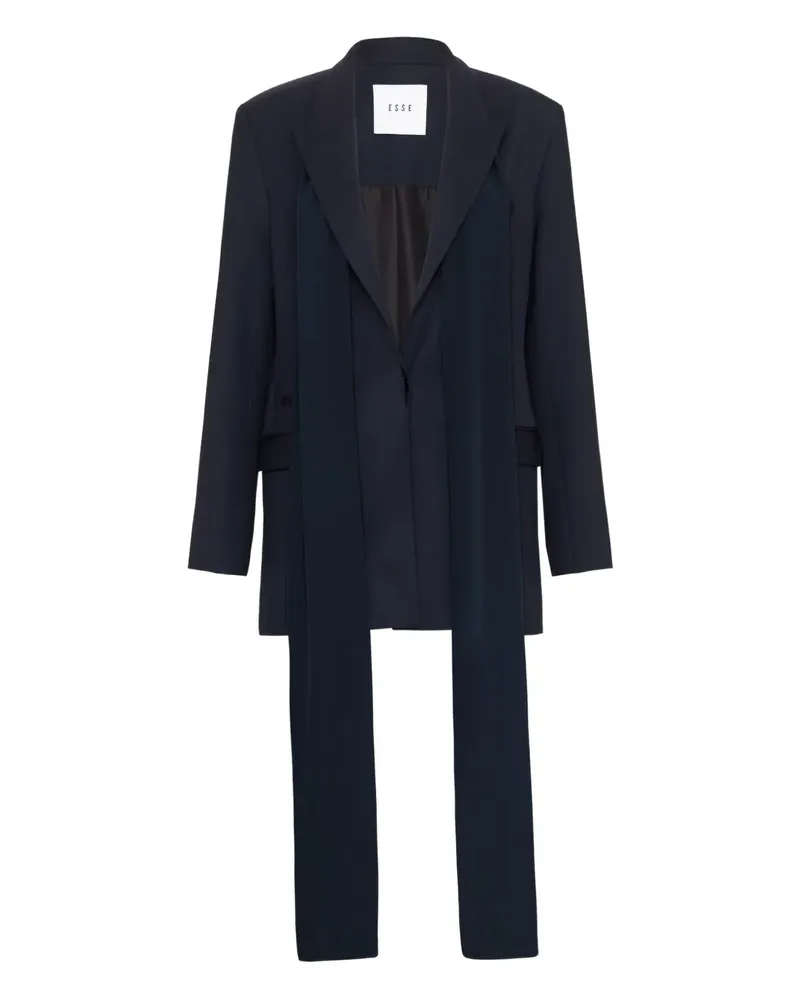Esse Studios single-breasted blazer - Blau Blau