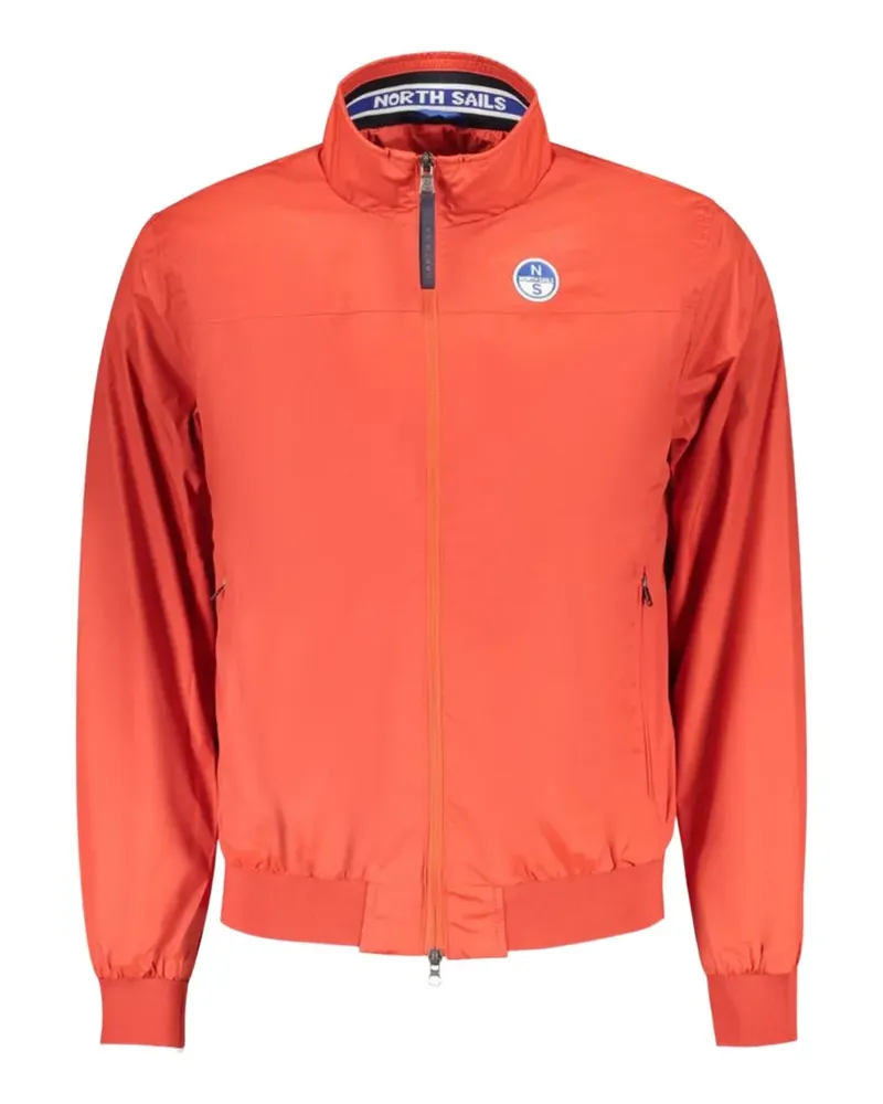 North Sails Sailor Jacke mit Logo-Patch - Orange Orange