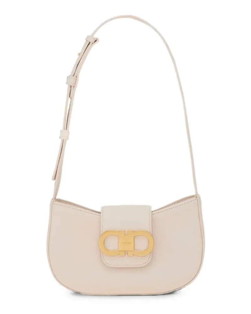 Ferragamo Schultertasche mit Gancini-Detail - Rosa Rosa