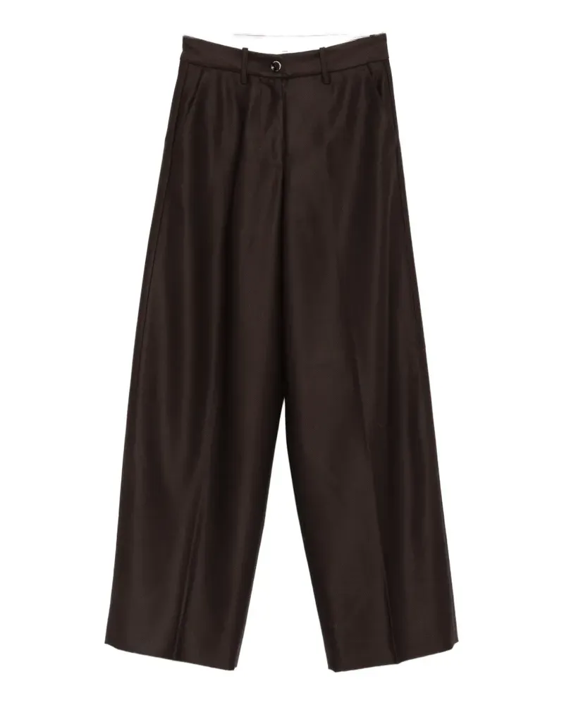 nine:inthe:morning Nancy belt-loops pants - Braun Braun