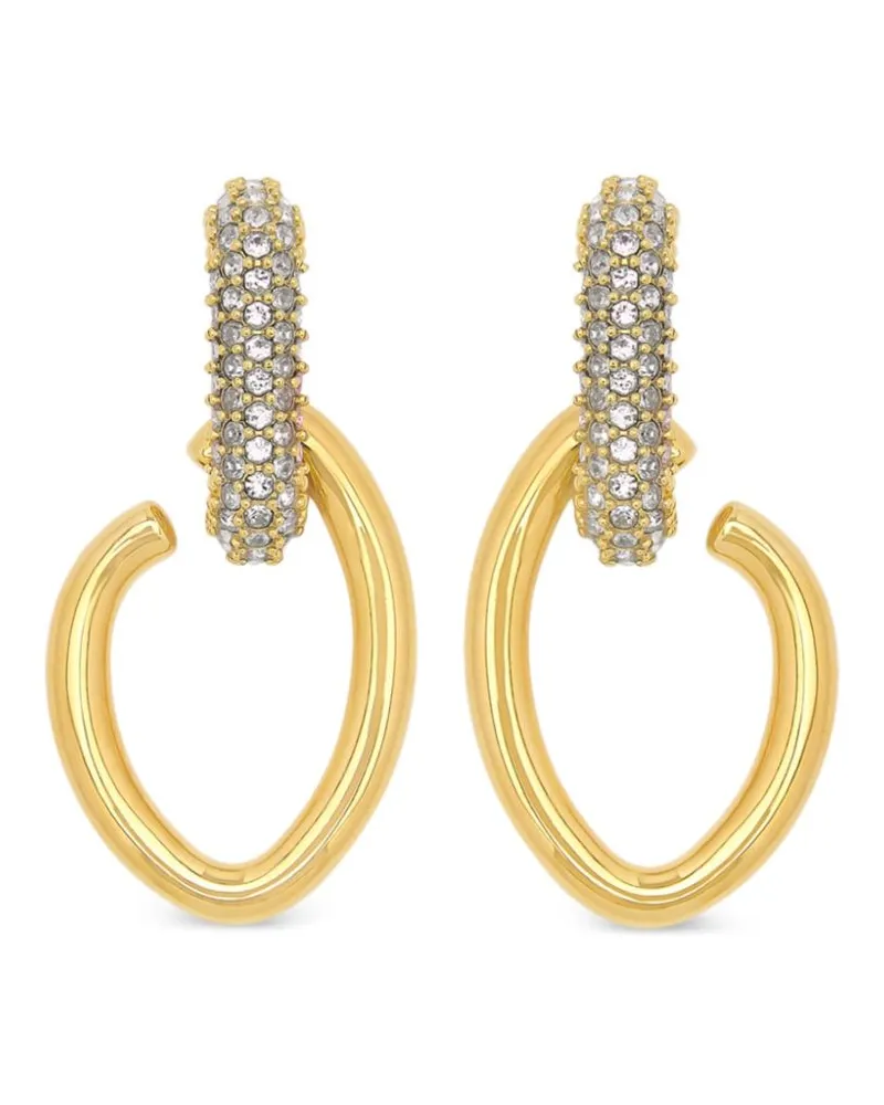 Oscar de la Renta Pavé O Hängeohrringe - Gold Gold