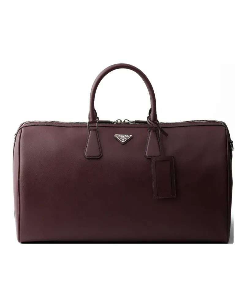 Prada Saffiano leather travel bag - Rot Rot