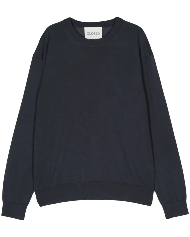 Closed Klassischer Pullover - Blau Blau