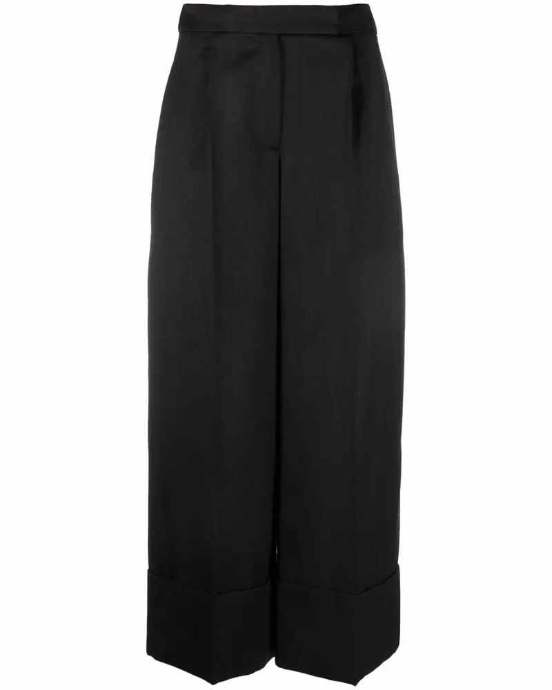 Simone Rocha Cropped-Hose mit weitem Bein - Grau Grau