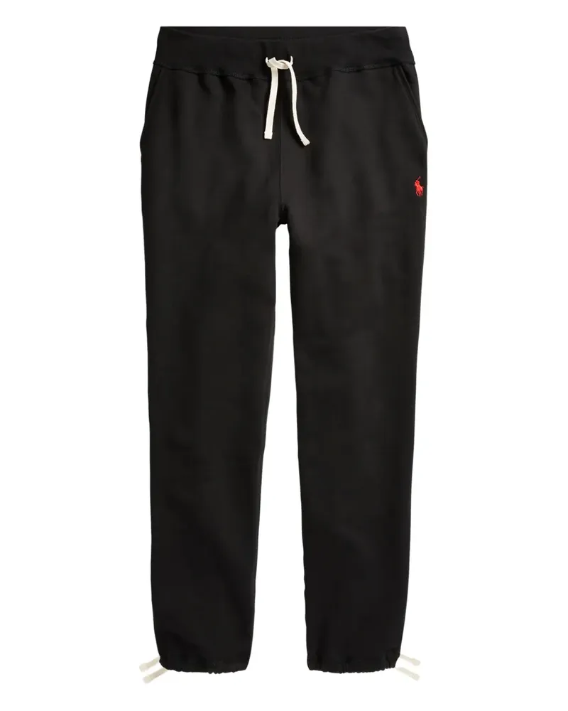 Ralph Lauren Hose mit Logo-Stickerei - Schwarz Schwarz