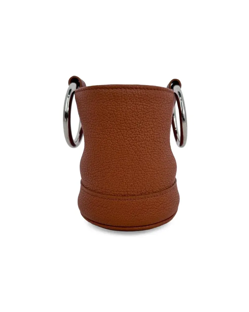 Simon Miller Bonsai Beuteltasche mit Ringgriff - Braun Braun