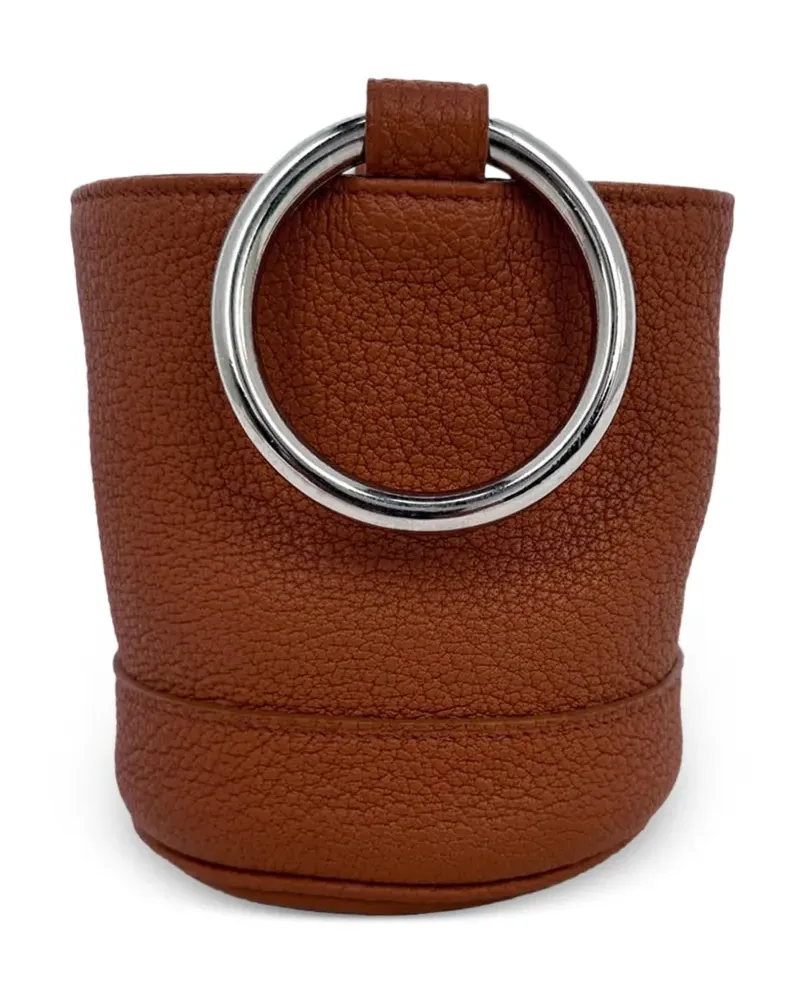 Simon Miller Bonsai Beuteltasche mit Ringgriff - Braun Braun