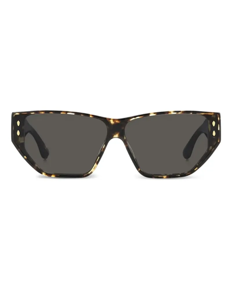 Isabel Marant Sonnenbrille mit Cat-Eye-Gestell - Braun Braun