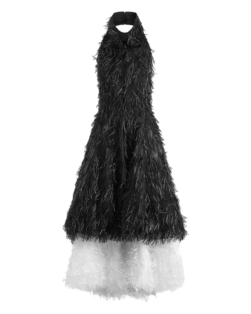 16ARLINGTON Dioni Abendkleid mit Pailletten - Schwarz Schwarz