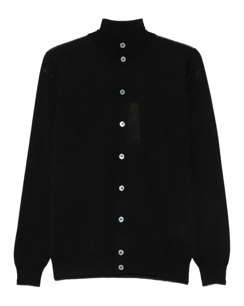 Filippo de Laurentiis Geknöpfter Cardigan - Schwarz Schwarz