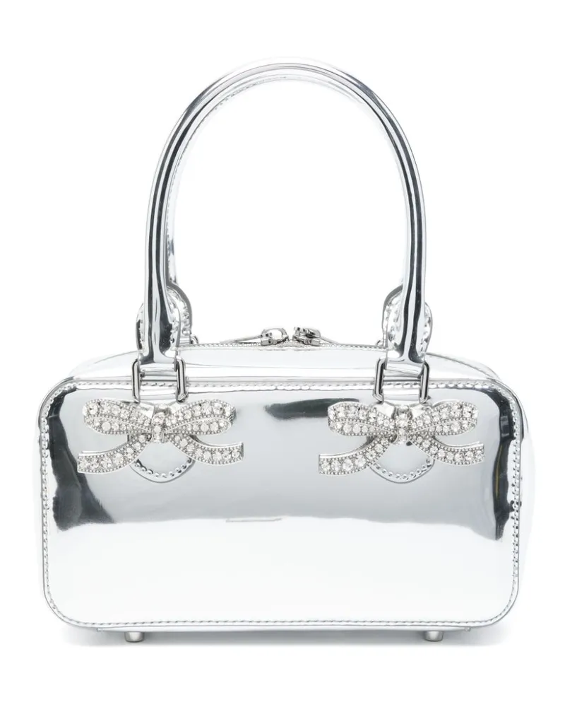 Self-Portrait Mini Handtasche - Silber Silber