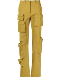 OFF-WHITE Gerade Cargohose Gelb