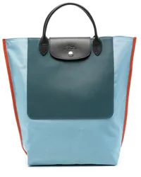 Longchamp Mittelgroße Cabas Handtasche Blau