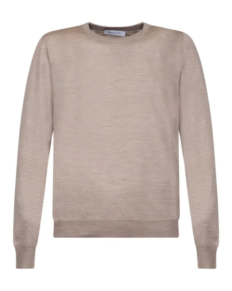 Gran Sasso Melierter Pullover - Nude Nude