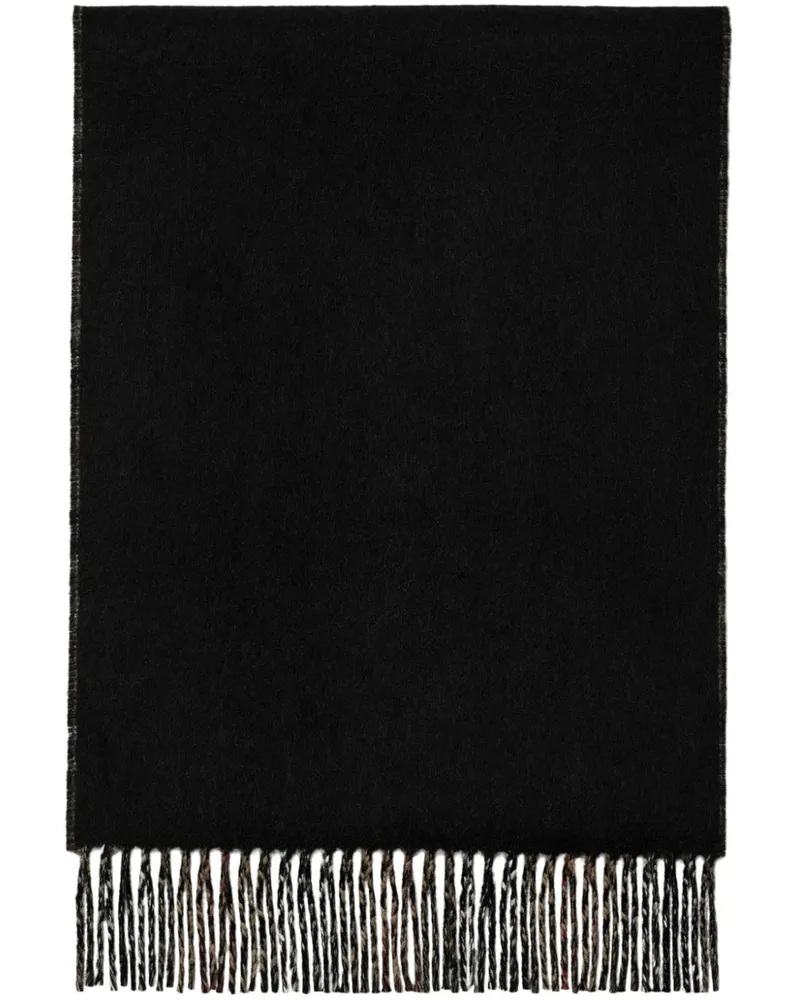 Burberry Kaschmirschal mit Nova-Check - Schwarz Schwarz