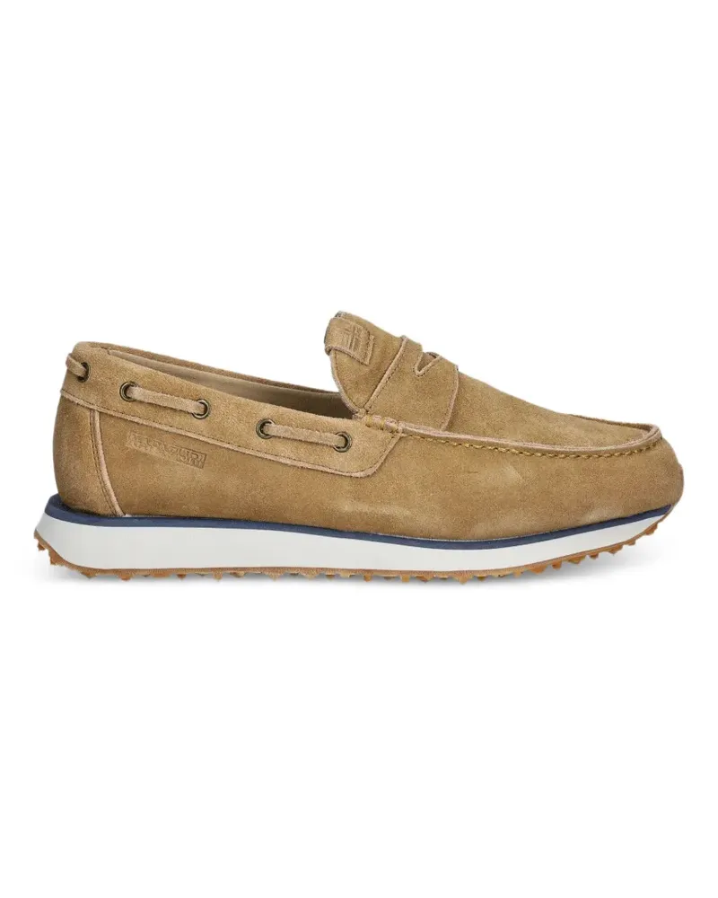 Napapijri Shard suede loafers - Braun Braun