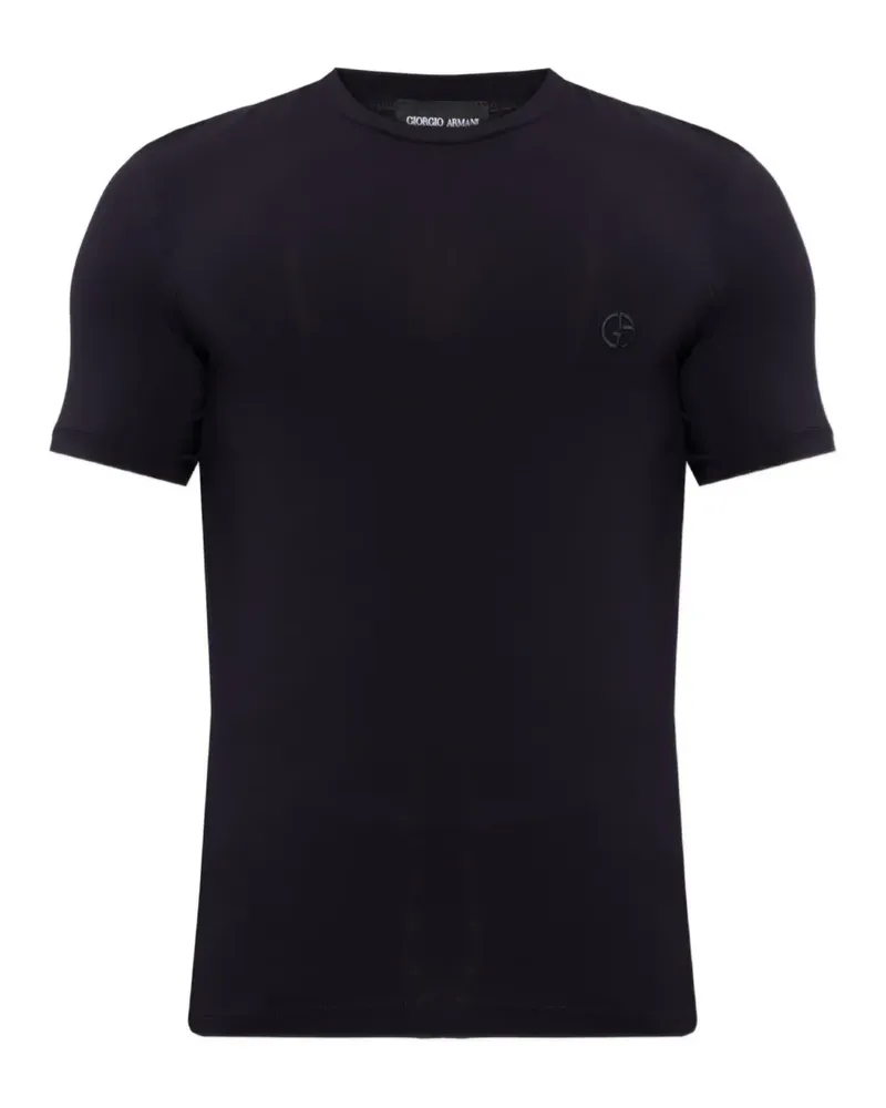 Giorgio Armani crew-neck T-shirt - Schwarz Schwarz