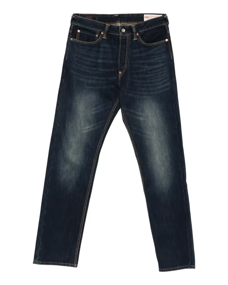 Evisu faded jeans - Blau Blau