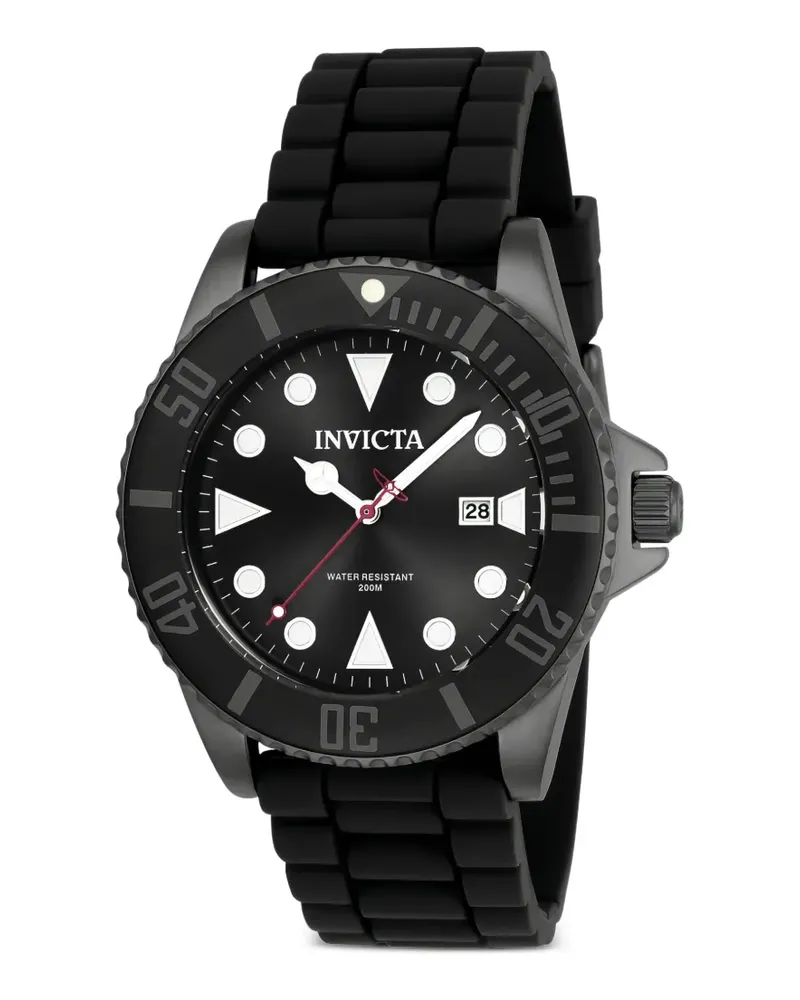Invicta Pro Diver Armbanduhr 44mm - Schwarz Schwarz