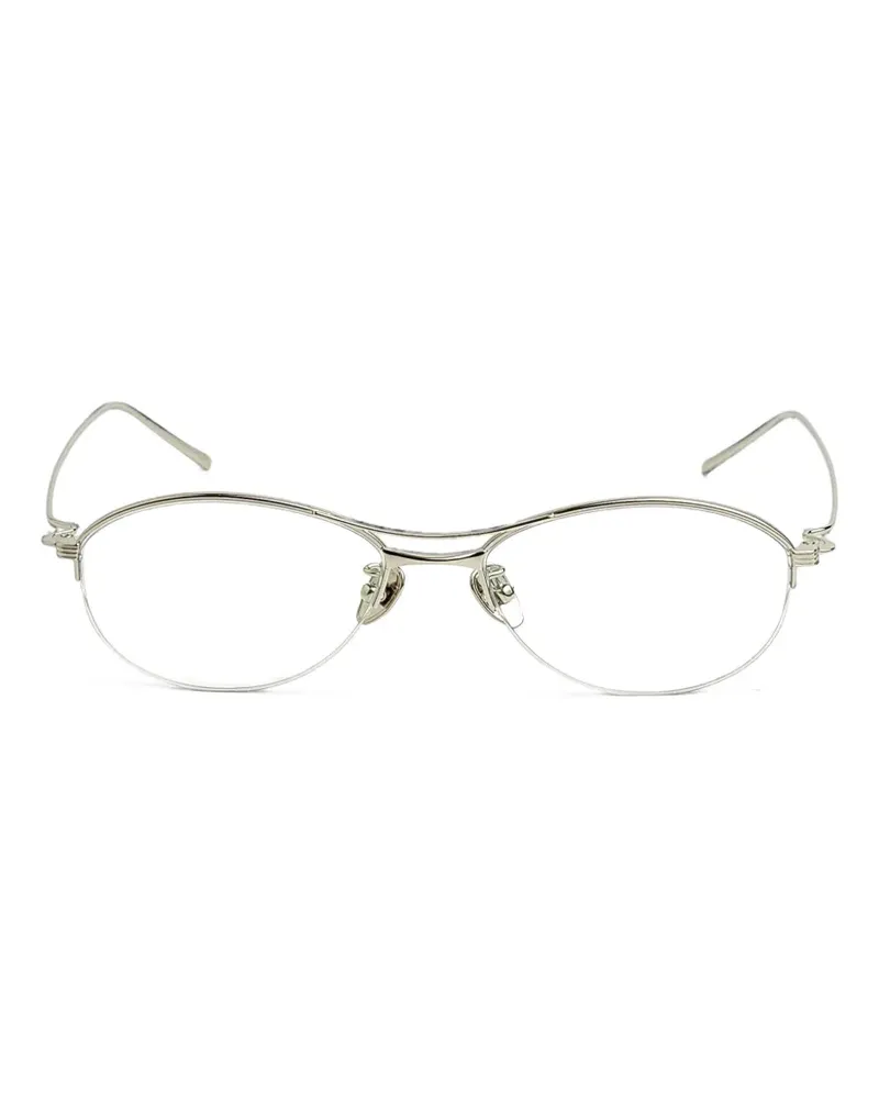 AKILA Helix round-frame glasses - Silber Silber
