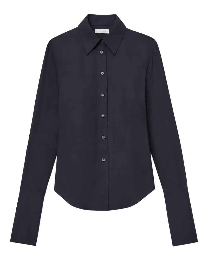 Lafayette148 Hemd mit abgerundetem Saum - Schwarz Schwarz