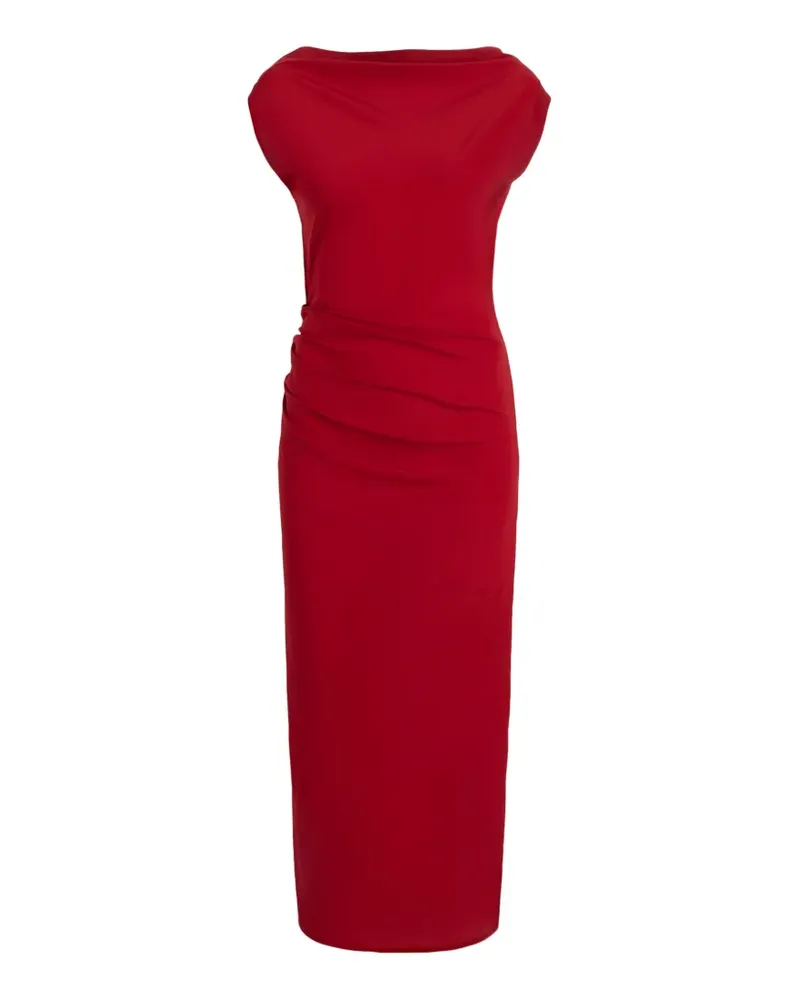 Proenza Schouler Drapiertes Midikleid - Rot Rot