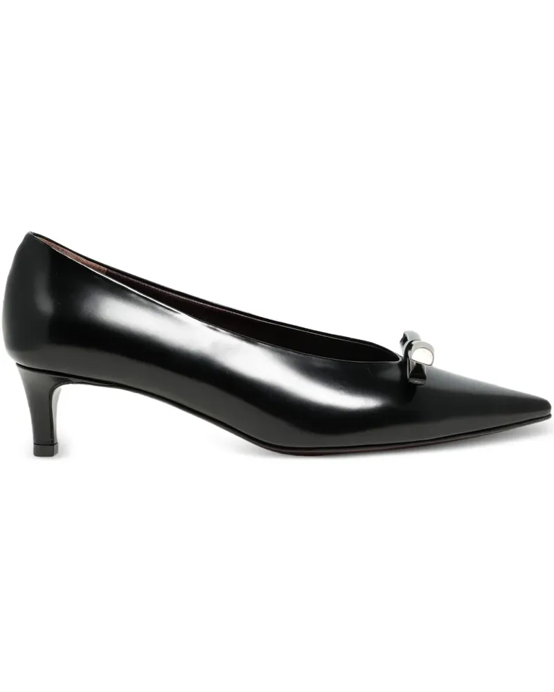 FESTA Milano Orla Pumps mit Schleife - Schwarz Schwarz