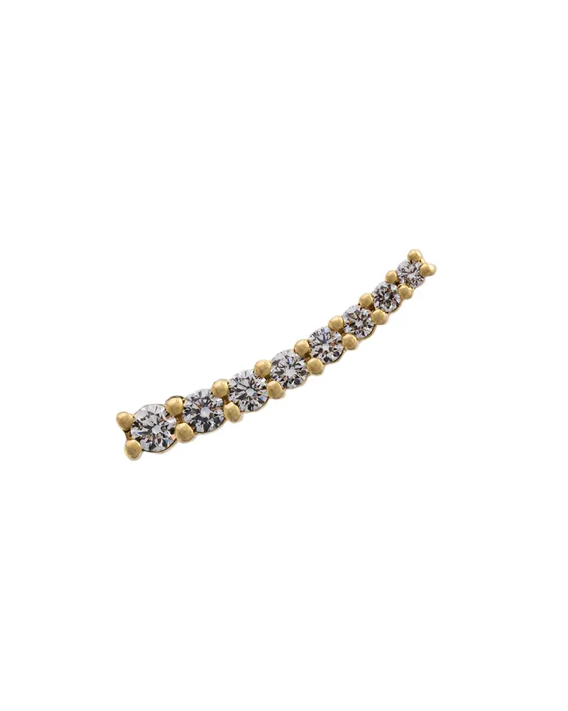 Alinka 18kt 'Dasha' Gelbgoldohrring mit Diamanten - Metallic Metallic